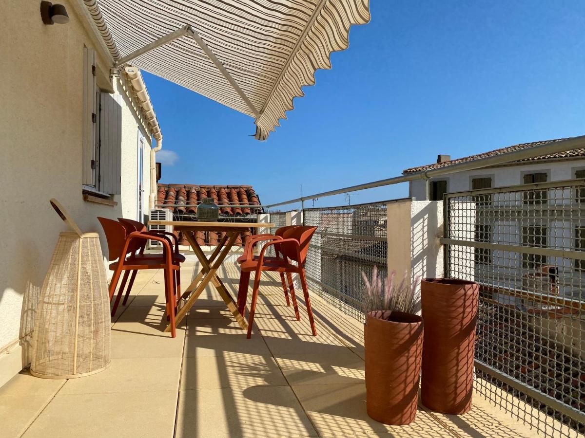 Apartmán La Terrasse Sur Les Toits Narbonne Exteriér fotografie